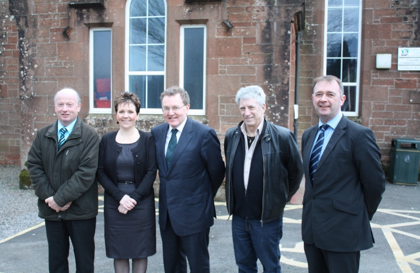 David Mundell MP with local Councillor candidates