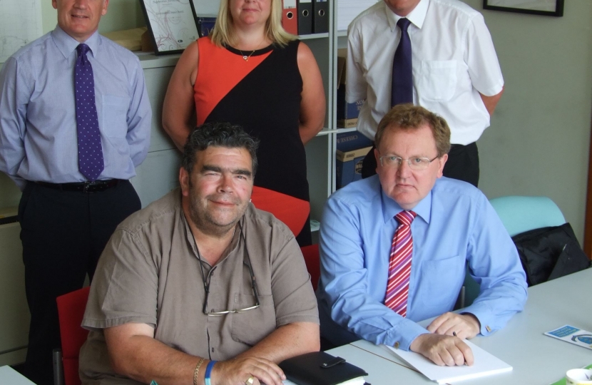 David Mundell MP meets with Job Centre Plus Staff