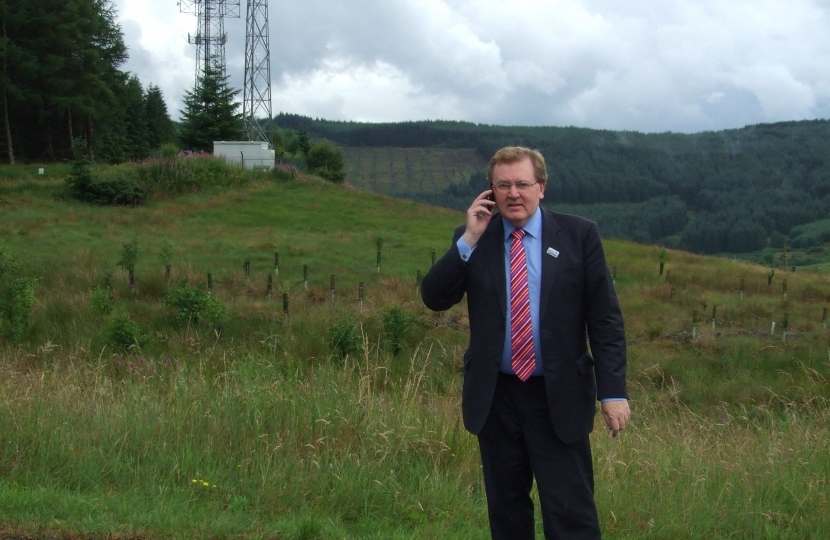 David Mundell MP welcomes mobile phone improvements