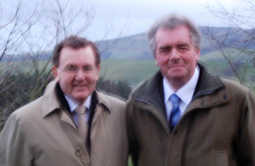 David Mundell MP with John McLatchie