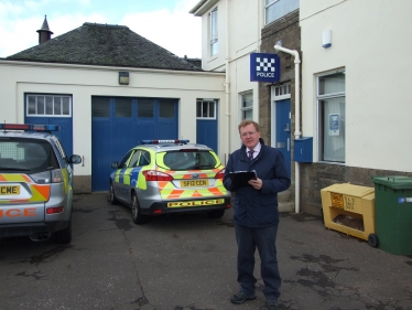 David Mundell MP launches Biggar Police Station Petition