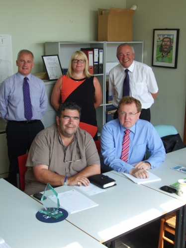 David Mundell MP meets with Job Centre Plus Staff