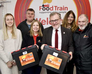Food Train teams praised as winter challenges loom