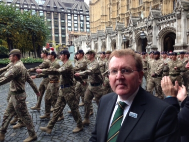 David Mundell welcomes home the troops